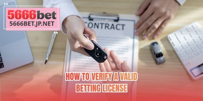 How to verify a valid betting license